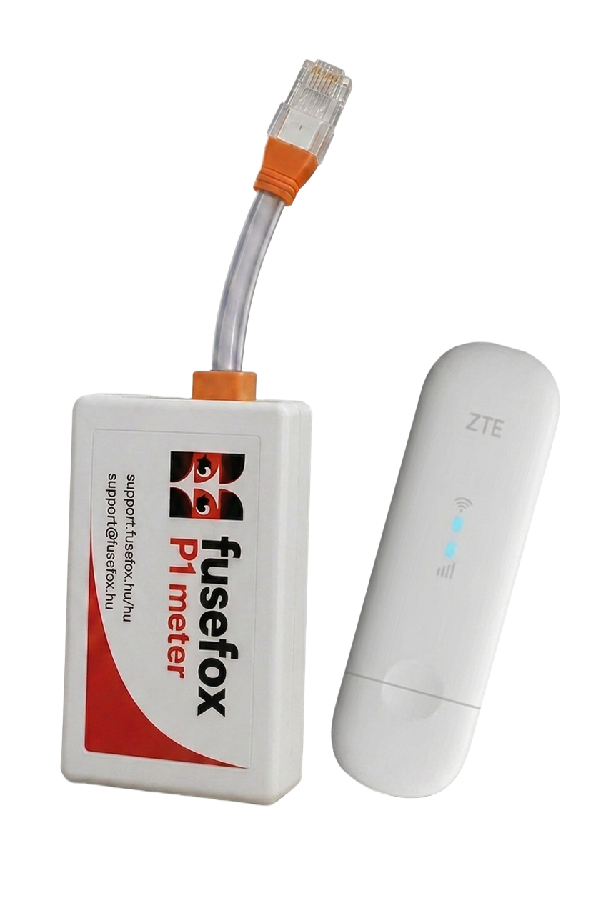Fusefox P1 mérő + 4G okos villanyóra kiegészítő